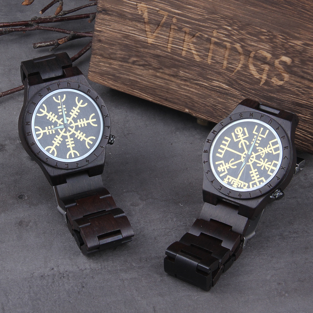 Jewelry Or Watches - Деревянные часы ручной работы, мужские и