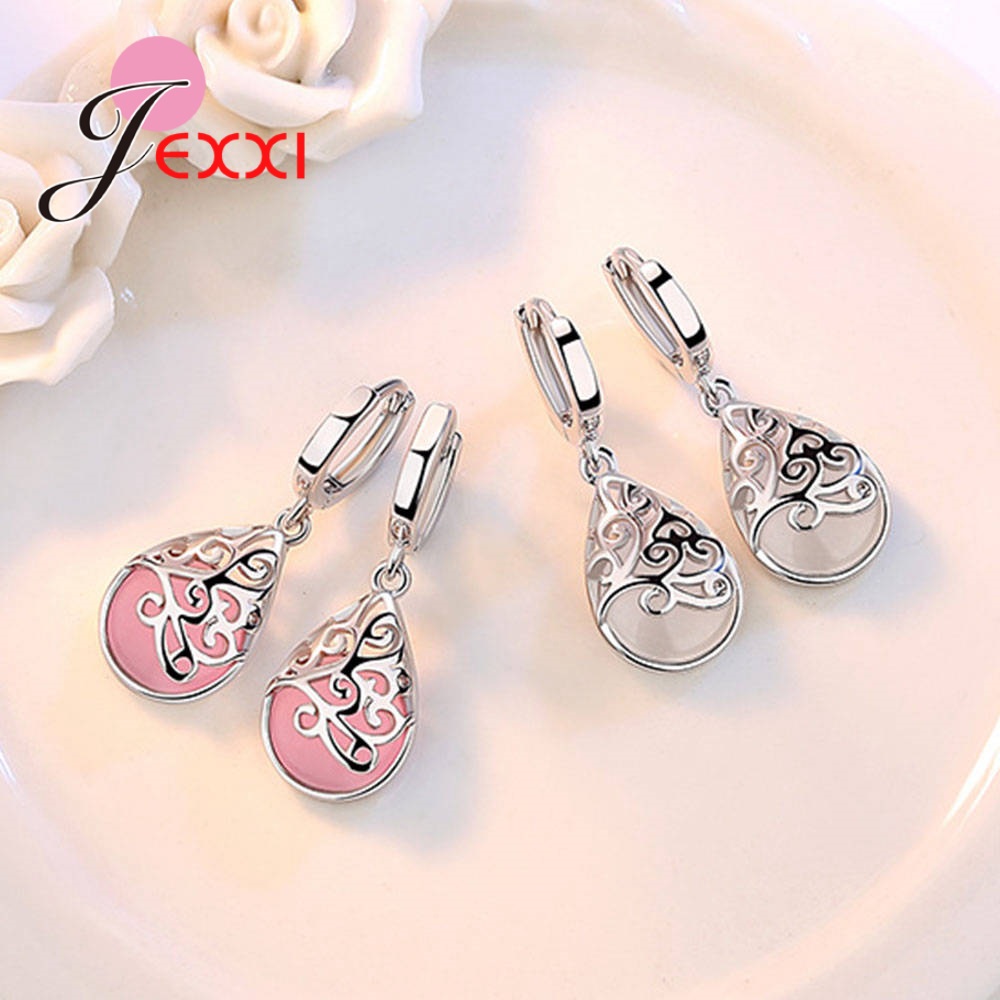 Натуральное серебро 925 пробы  – обзор и цена Opal Earrings Dangle