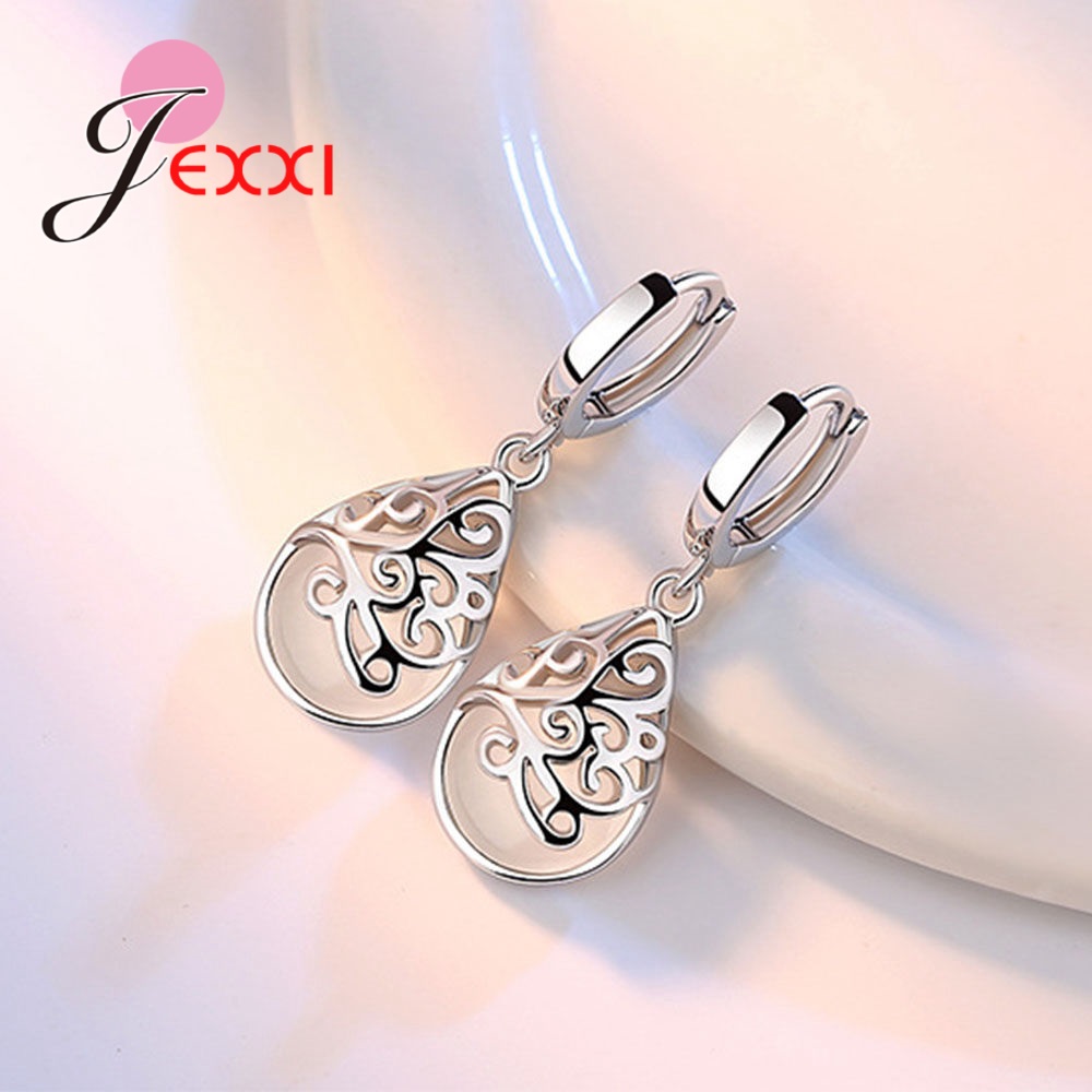 Натуральное серебро 925 пробы  – обзор и цена Opal Earrings Dangle
