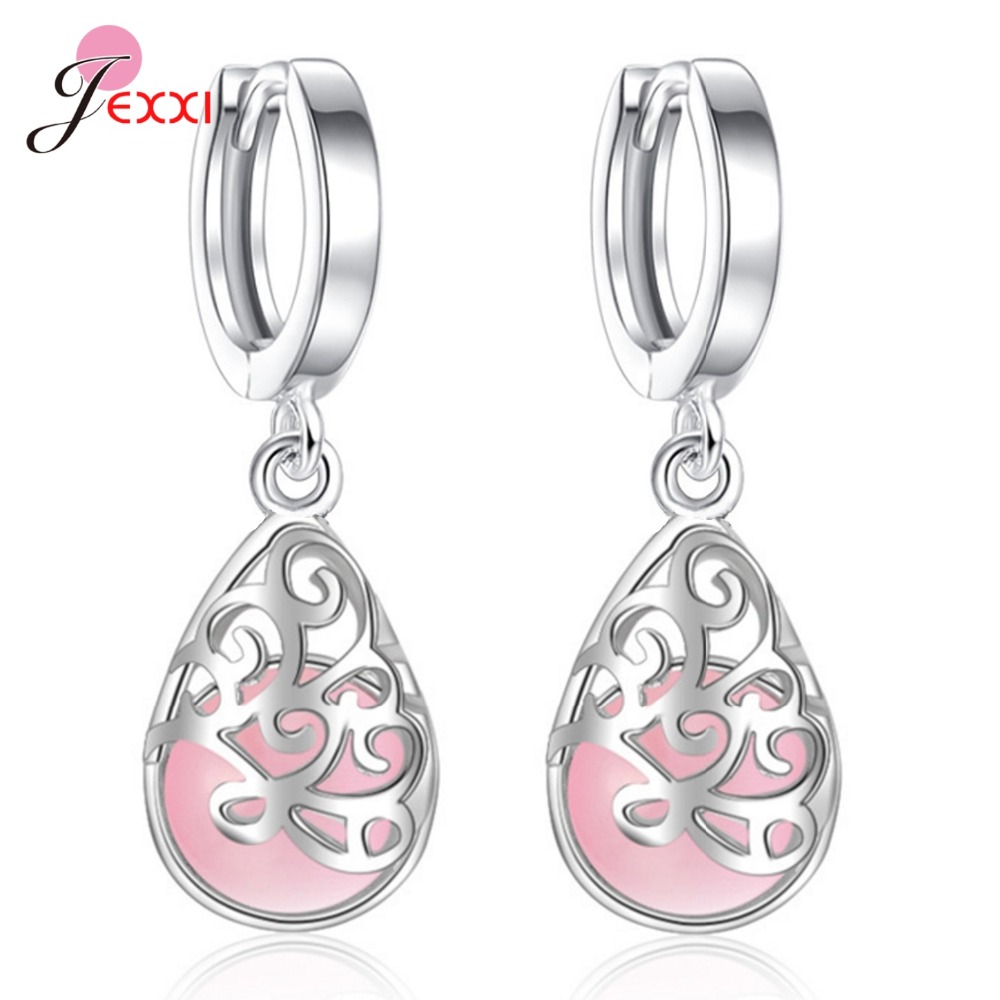 Натуральное серебро 925 пробы  – обзор и цена Opal Earrings Dangle