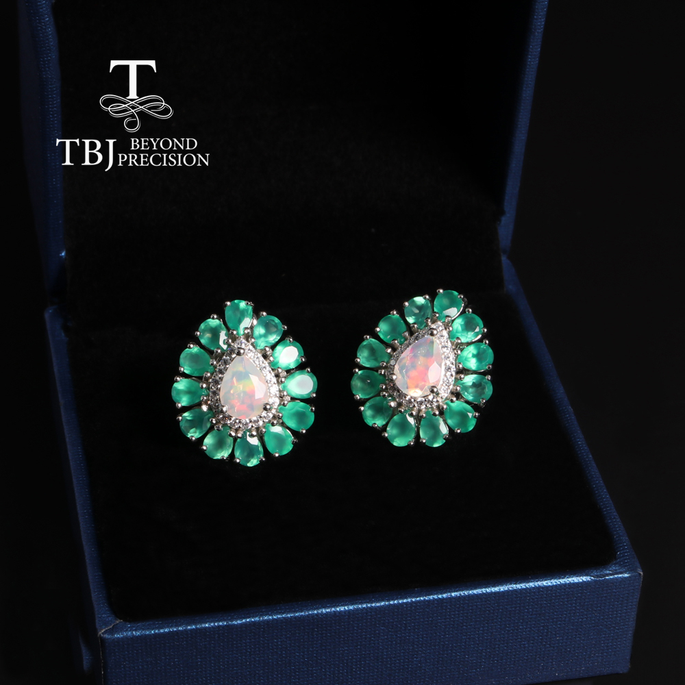 Роскошные серьги в форме груши – обзор и цена Opal Earrings Dangle