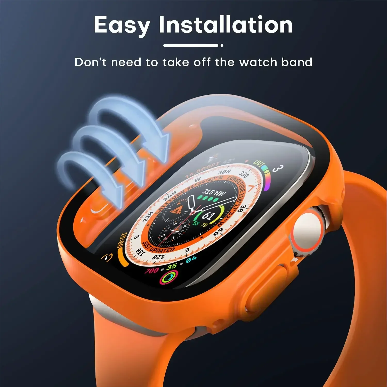 Стекло + чехол для Apple Watch – обзор и цена Jewelry Smart Watches
