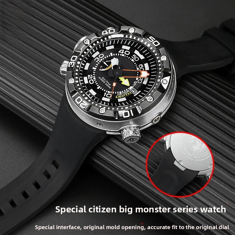 Резиновый ремешок для часов CI – обзор и цена Citizen Watch Promaster