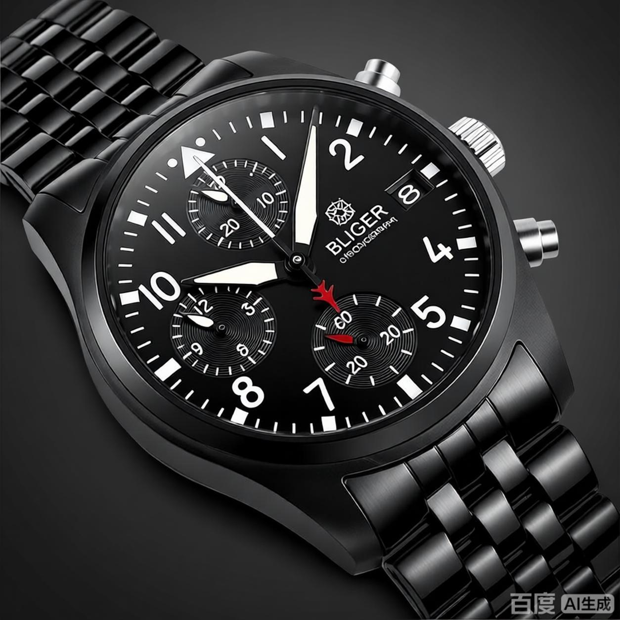 Часы BLIGER, полностью черные, – обзор и цена Jewellery Watch