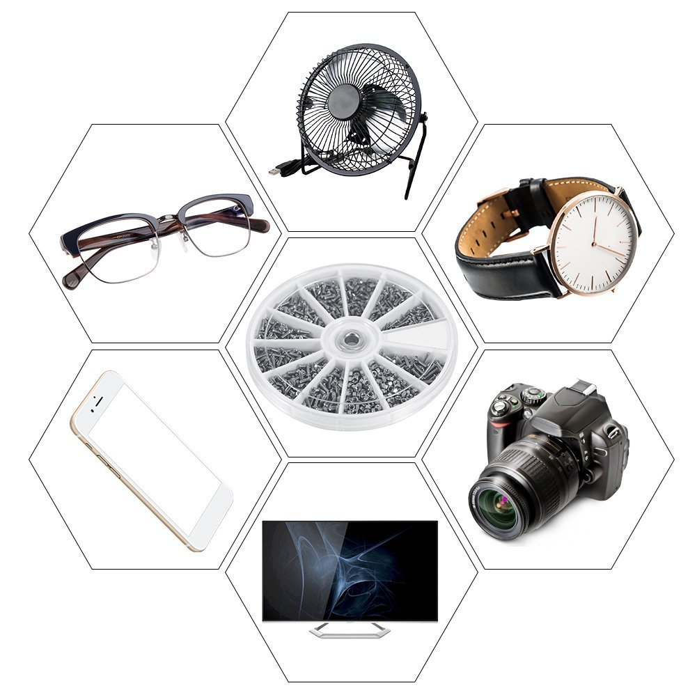 Набор маленьких винтов и гаек  – обзор и цена Watch Repair Tool Kit