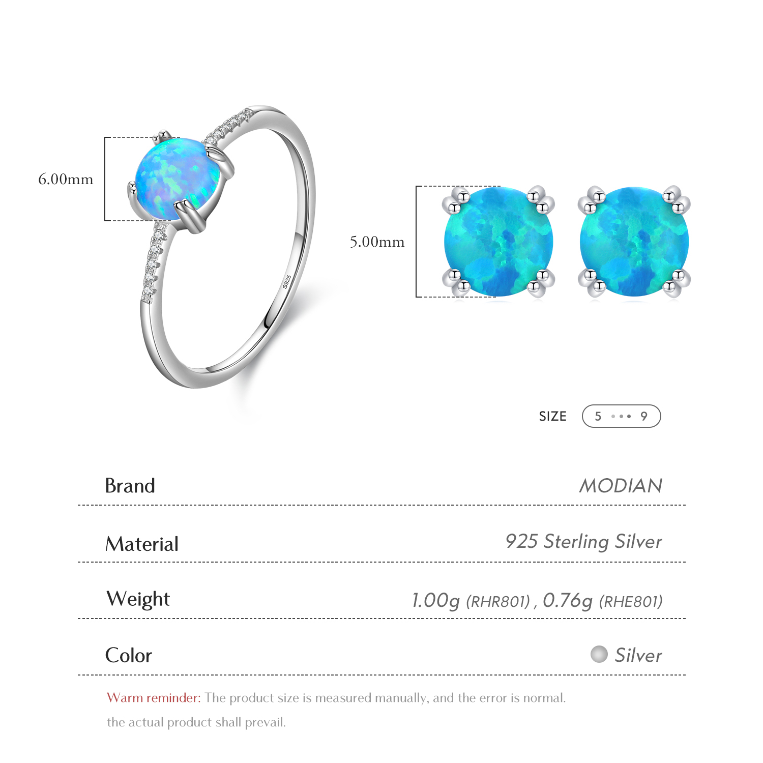 Серьги-гвоздики женские из сер – обзор и цена Opal Earrings Dangle