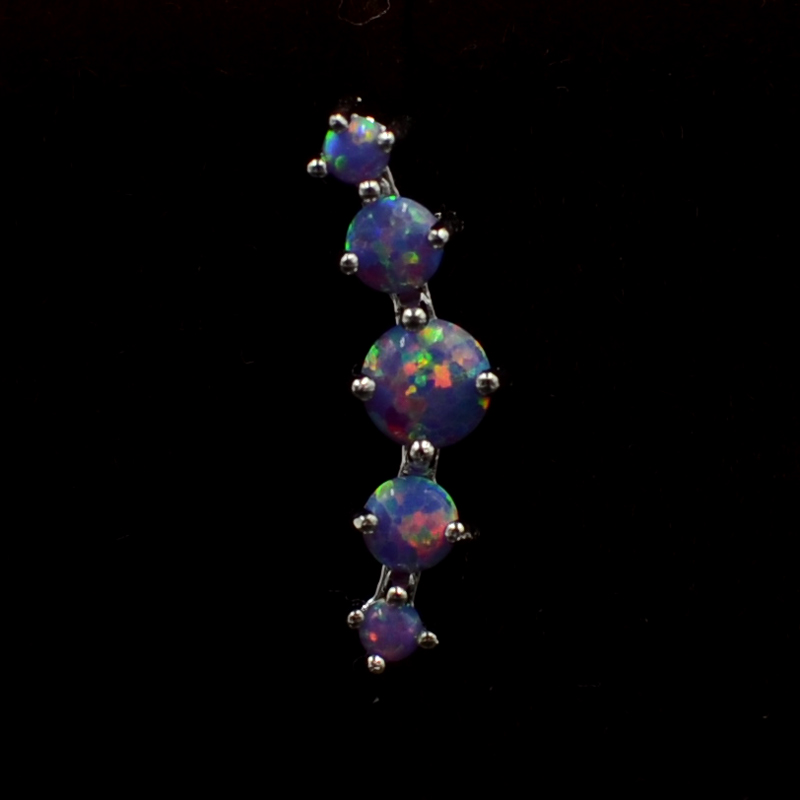 Серьги для пирсинга, нержавеющ – обзор и цена Opal Earrings Dangle