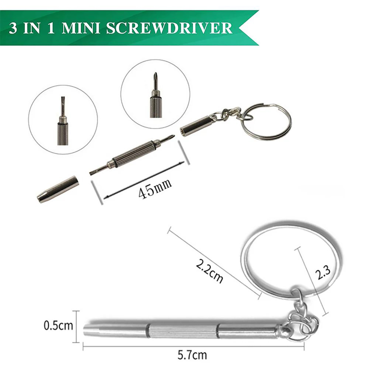 Набор мини-отверток 3-в-1 (1/2 – обзор и цена Watch Repair Tool Kit