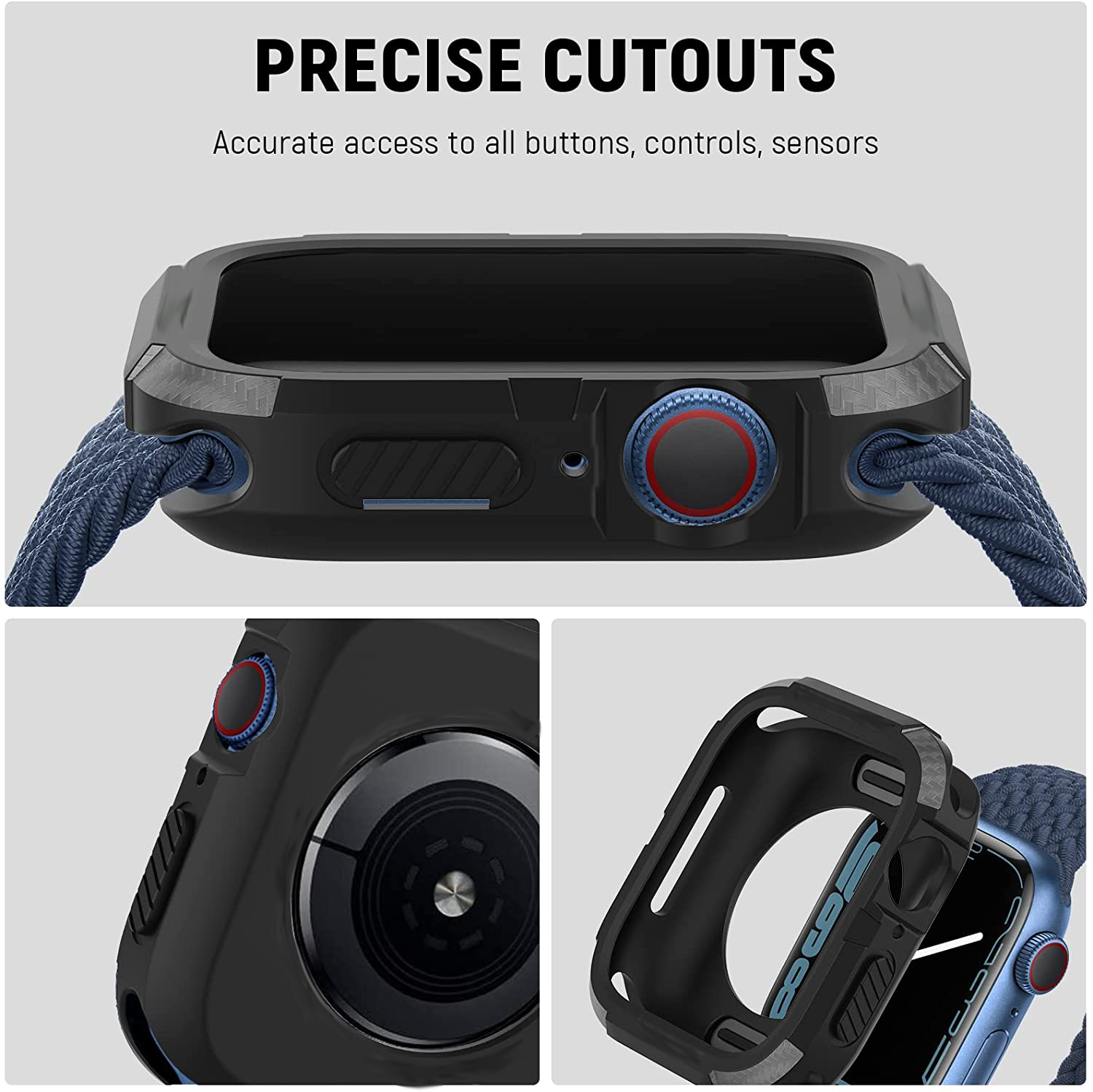 Прочный чехол для Apple Watch  – обзор и цена Jewelry Smart Watches